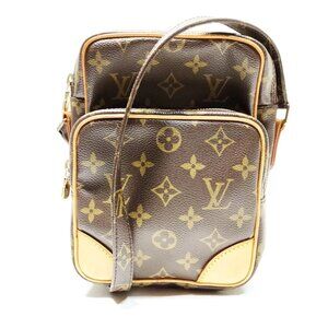 Authentic Louis Vuitton Amazon Brown Monogram Crossbody Bag mn594-021426